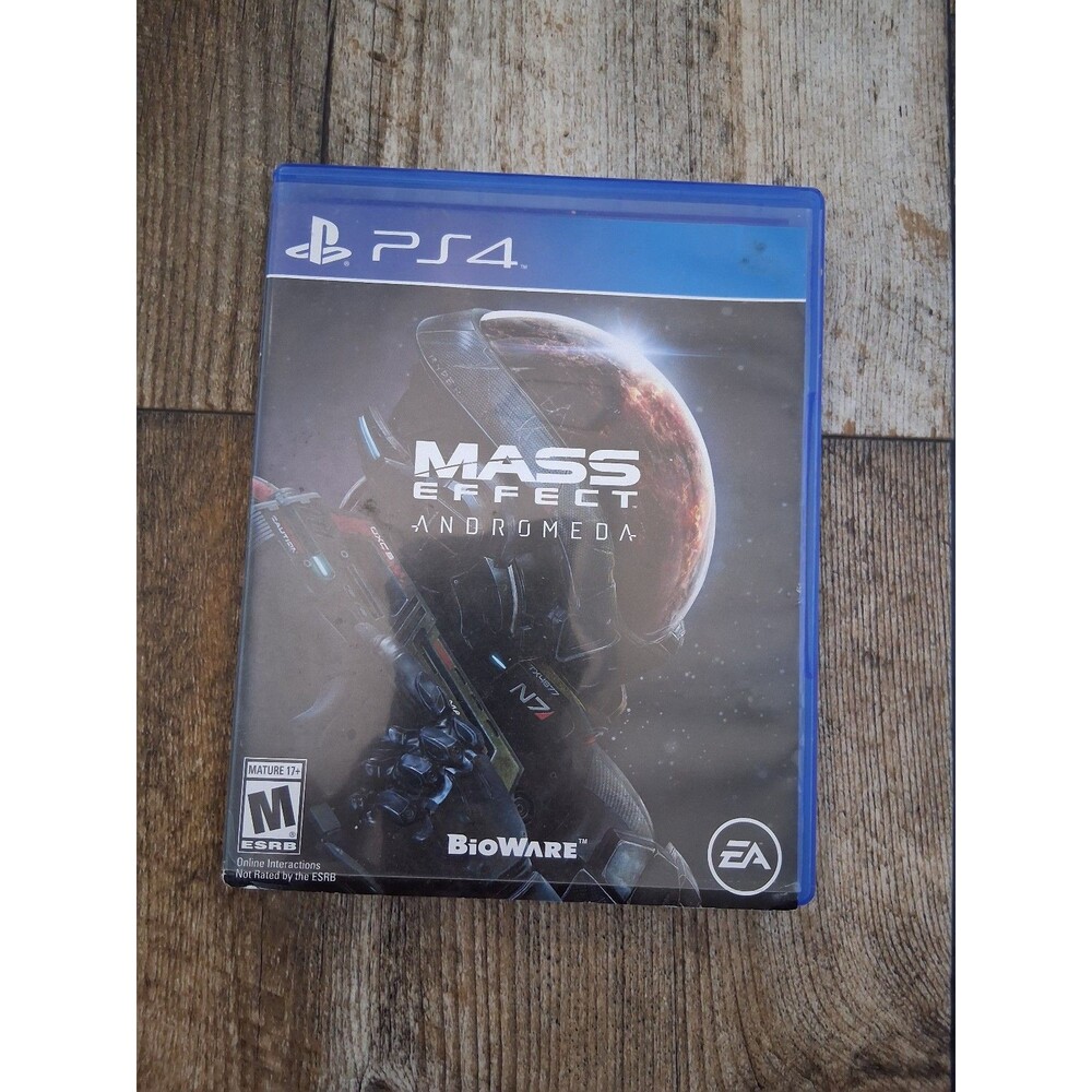 Mass Effect Andromeda Playstation 4 PS4 Game, 2017 Release Rated M